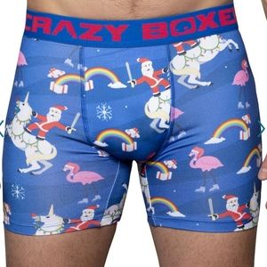 CRAZY BOXER - 2 pk. Men's Holiday Boxer Briefs